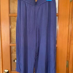 Gaucho style pants